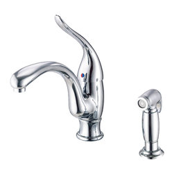 Danze Antioch&trade; Single Handle Kitchen Faucet with Spray - Kitchen Faucets