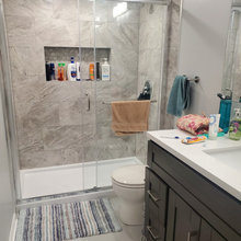 Basement bathroom