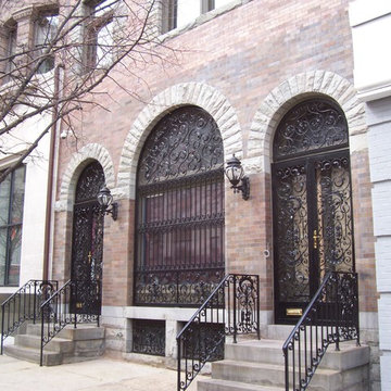 Wrought Iron railings, window guards and security doors