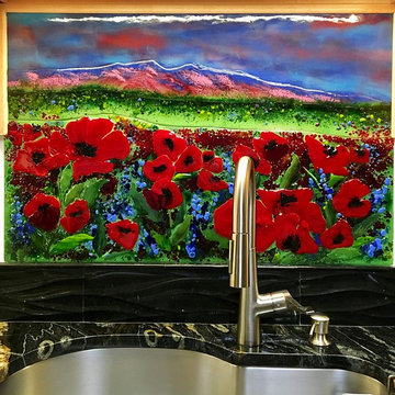 New Mexico Sunset Mural