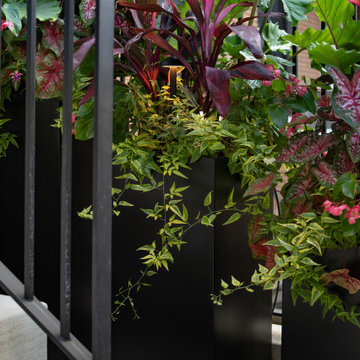 Wicker Park Single Family Home Outdoor Renovation: Rooftop Bar + Family-Friendly