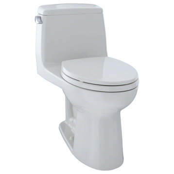 Toto Eco UltraMax 1-Piece Elongated 1.28 GPF ADA Toilet, Colonial White