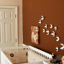 Quiet Nursery Paint Color - Puddle and Puff - Nursery Decor