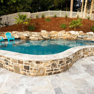 Free Form Swimming Pool: Dive into Timeless Elegance