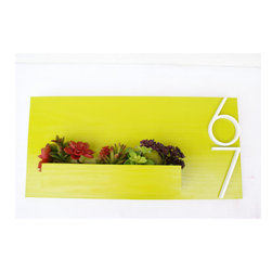 Citrus Address Modern Wall Planter - Products