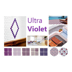 BE Ultra Violet | Hisbalit Mosaico - Home Decor