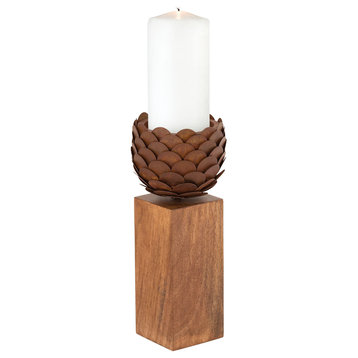 ELK HOME 8500-004 Cone Candle Holder - Large