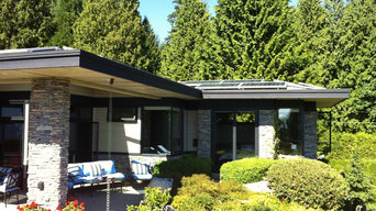 6kW solar system on contemporary home