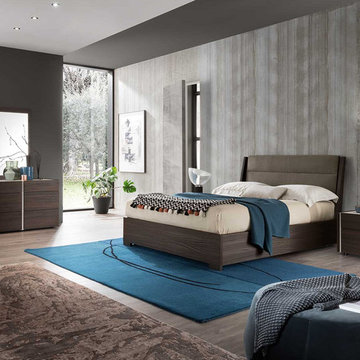 Dado-Dice Dark Oak Italian Bedroom by ALF | MIG Furniture
