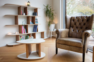 Offenes Modernes Wohnzimmer in Düsseldorf