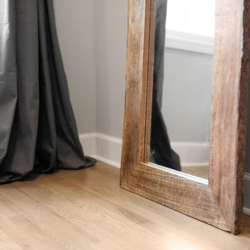 guest bedroom + bath