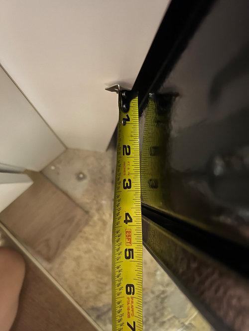 My range sticks too far out.