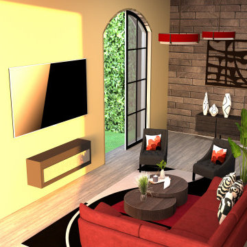 Living Room Digital Design 2