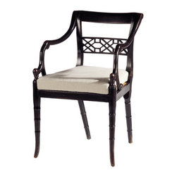 Regency Fret Chair - Arm - Dining Chairs