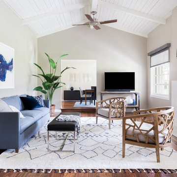 Warm & Modern Living Room