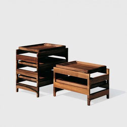 BassamFellows Tray Rack Side Table - Side Tables and Accent Tables