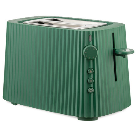 Alessi "Plisse" 2 Slice Toaster , Green