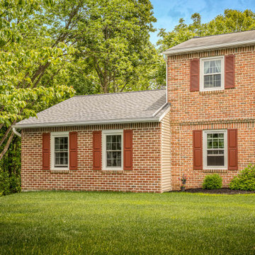 Great Room and Master Bedroom Addition with Sliding Barn Door and Oak Hardwood