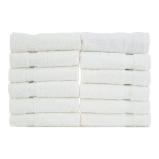 Espalma Balio 6-Piece 100% Turkish Cotton Bath Towel Set in Creme