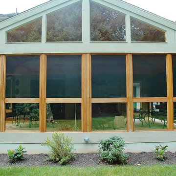 A true three-season porch in Southington, CT
