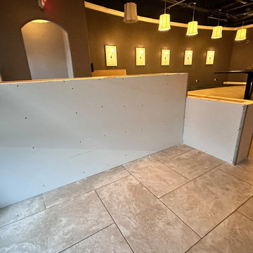 Custom Reception Counter Bar