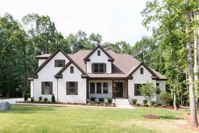 Country home design in Raleigh.