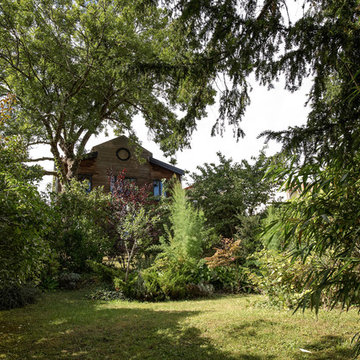 Aménagement extérieur des abords d'une maison