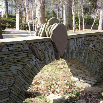 Dry Laid Garden Wall