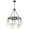 Savoy House Meridian 9-Light Chandelier M10098ORB, Oil Rubbed Bronze