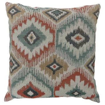 Furniture of America Noma Fabric Large Throw Pillow in Multi-Color (Set of 2)