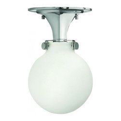 Hinkley - Foyer Congress, Flush Mount, Chrome - Flush-mount Ceiling Lighting