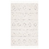 Safavieh Natura Nat175F Trellis, Geometric Rug, Ivory/Gray, 2'3"x9'