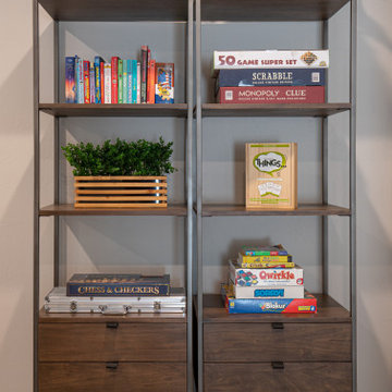 Family Room Shelving Unit