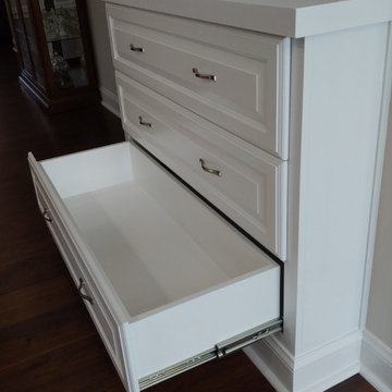 Fireplace Built-ins With 45 Degree Angle