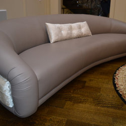 Oval Sofas Leather - Sofas And Sectionals