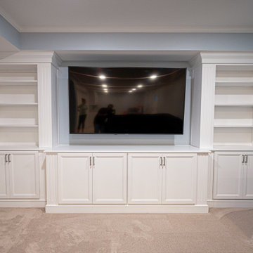 Fully Finished Annandale Basement Remodel