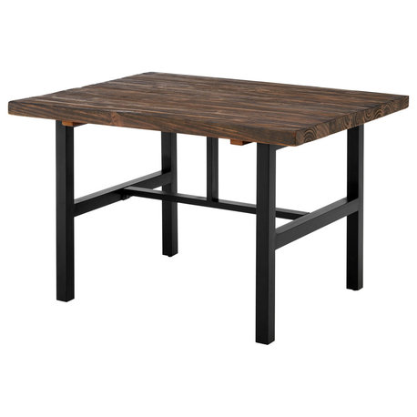 Pomona Metal and Wood Dining Table