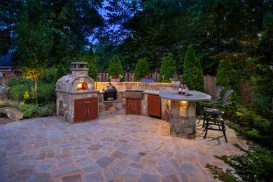 Patio - rustic patio idea in DC Metro