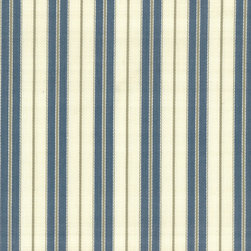 ROTH & TOMPKINS TEXTILES - Devon Fabric, Cornflower, 54''x36'' - Upholstery Fabric