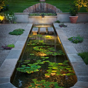 Informal European Garden