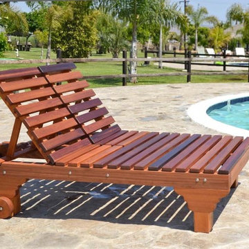 Sol Redwood Patio Lounger