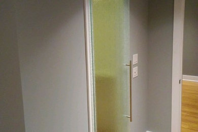 Mid-sized trendy home design photo in Austin