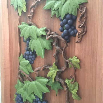 Grape Vine Door - Cellar Door