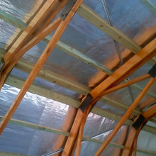 Timber trusses and roof frames...nice