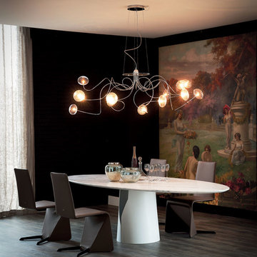 Selling: Oktopus Suspension Lamp, Giano Table, Patricia Chair