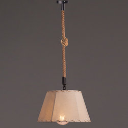 Kef Rope Pendant - Voylite - Pendant Lighting
