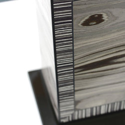 Marquetry Table Lamp - Table Lamps