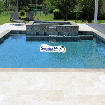 Custom Swimming Pools Travertine
