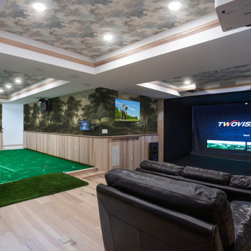 Home Golf Simulator & Cinema Center