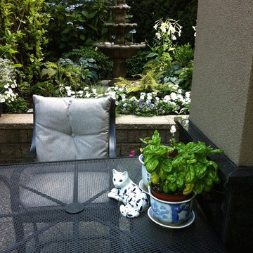 English Perennial Courtyard